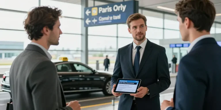 réserver taxi paris orly