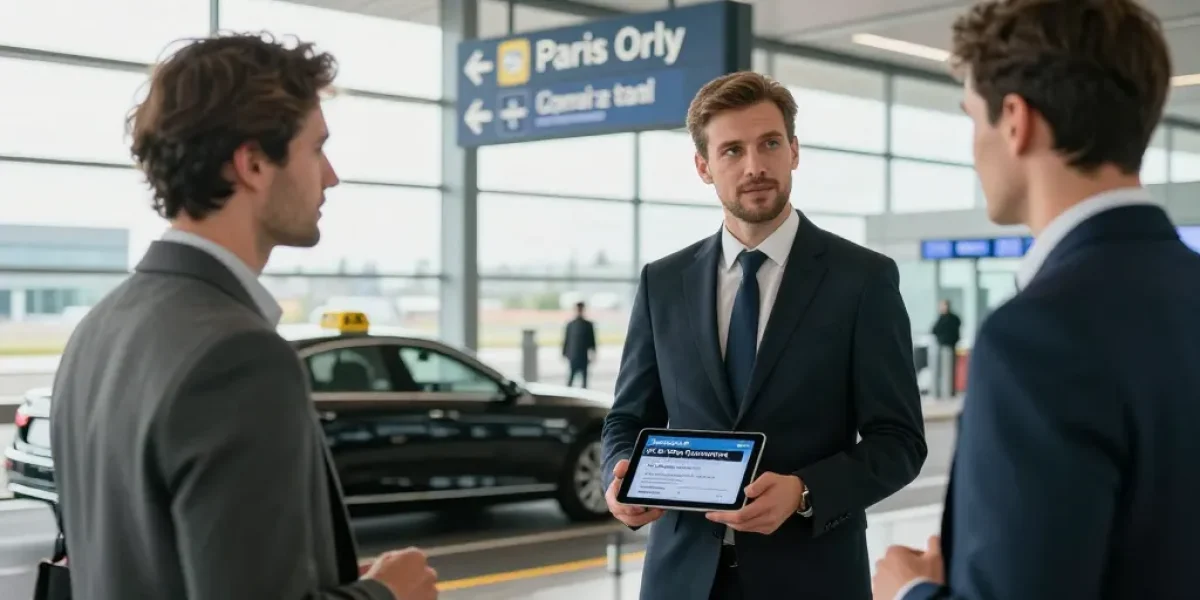 réserver taxi paris orly